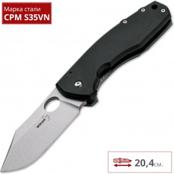 Нож BOKER F3 G10 BK01BO336 Нож BOKER F3 G10 BK01BO336