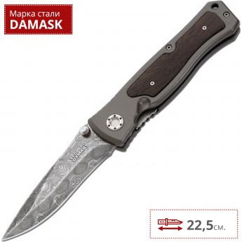 Нож BOKER LEOPARD-DAMAST II BK111054DAM Нож BOKER LEOPARD-DAMAST II BK111054DAM