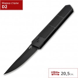 Нож BOKER PLUS KWAIKEN GRIP AUTO BLACK BK01BO474 Нож BOKER PLUS KWAIKEN GRIP AUTO BLACK BK01BO474
