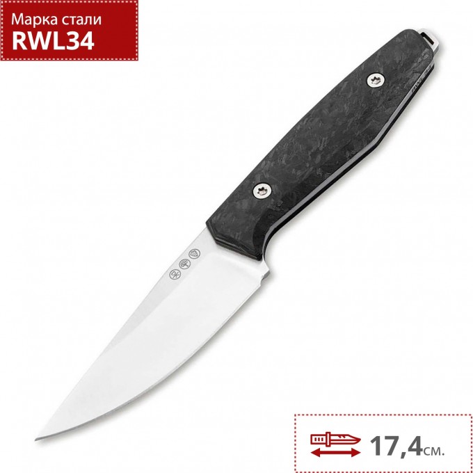 Нож BOKER DAILY KNIVES AK1 DROPPOINT CF BK126502